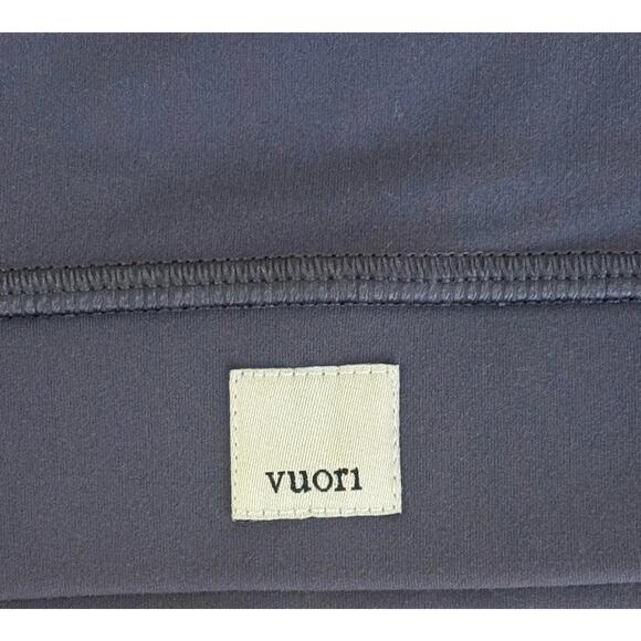 VUORI Mind Set Strappy Sports Bra Stone Blue Color Light Support Size XS MINT! - Picture 8 of 9